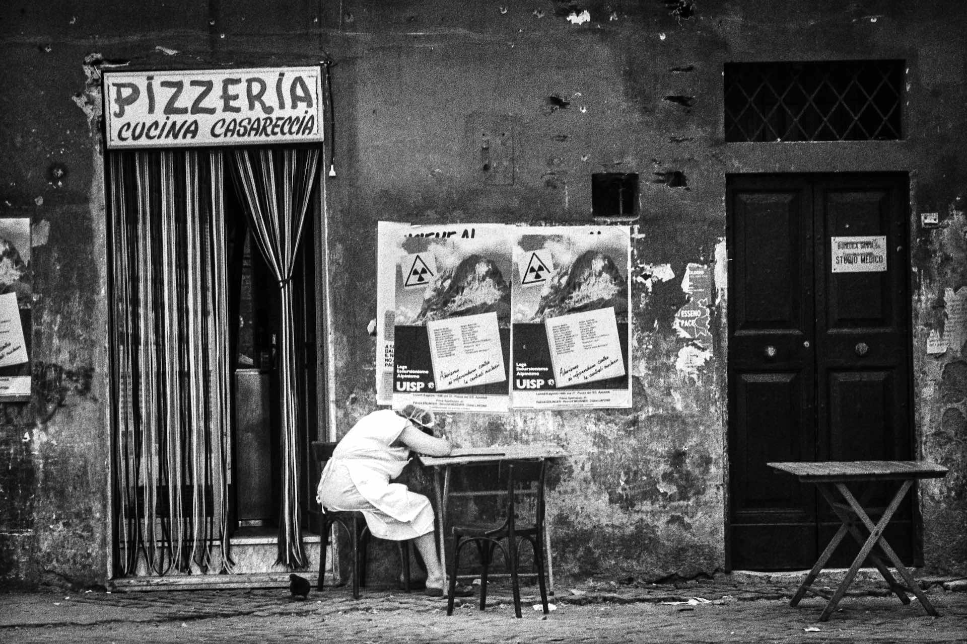 Rome, Italie, 1986 © Matthieu Hagene